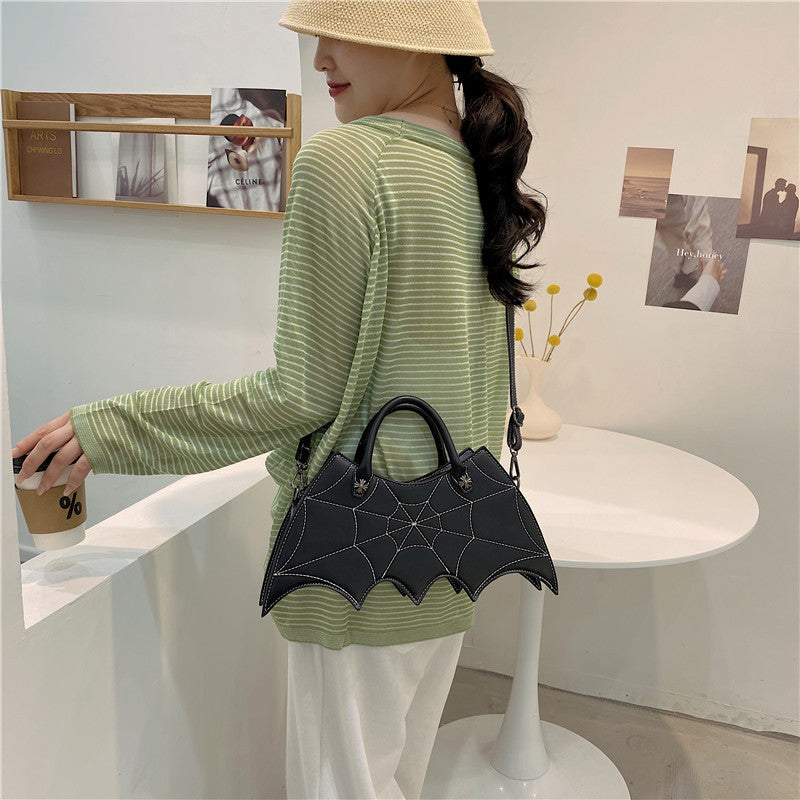 Spider Web Shoulder Bag, Halloween Style Crossbody