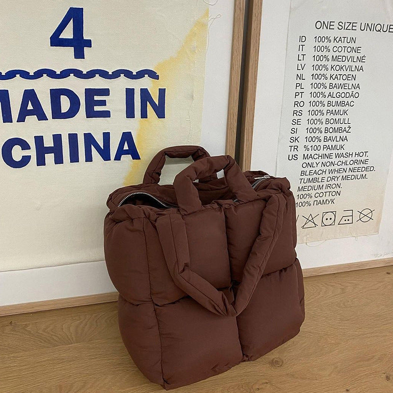 Padded Jacket Bag – Fashionable & Spacious Tote