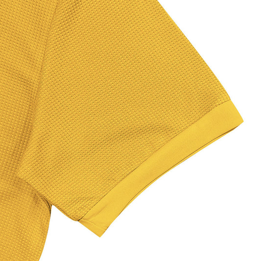 Short Sleeve Polo – Lightweight Waffle Style for Men