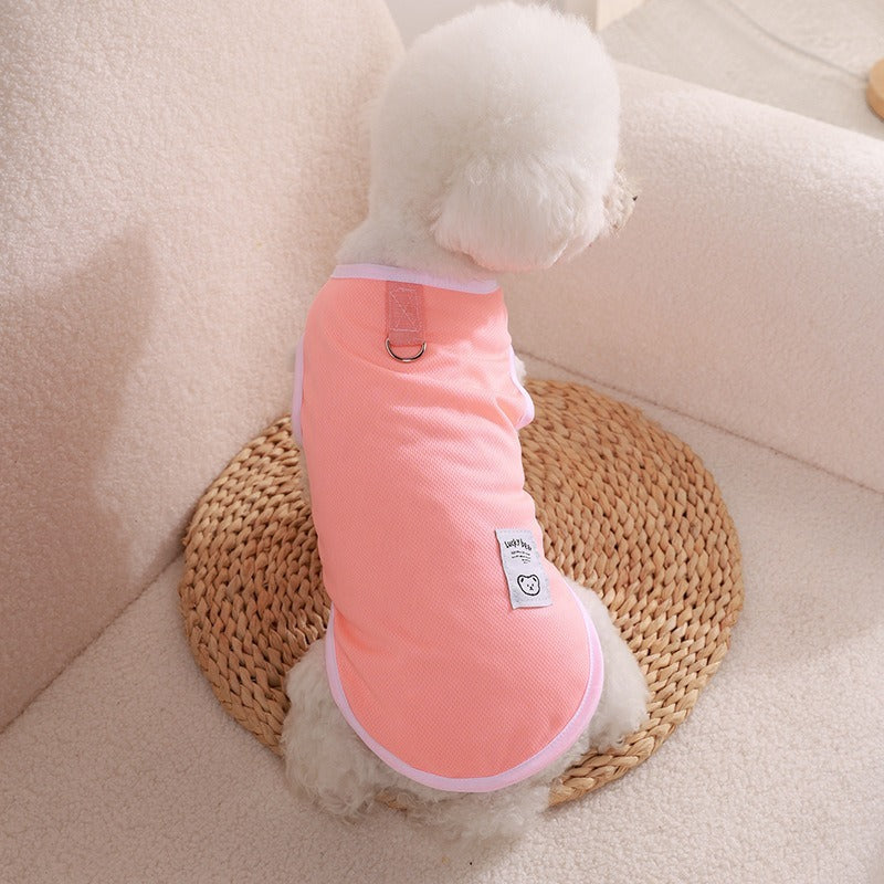 Thin Summer Clothing Teddy Pet Clothes Vest