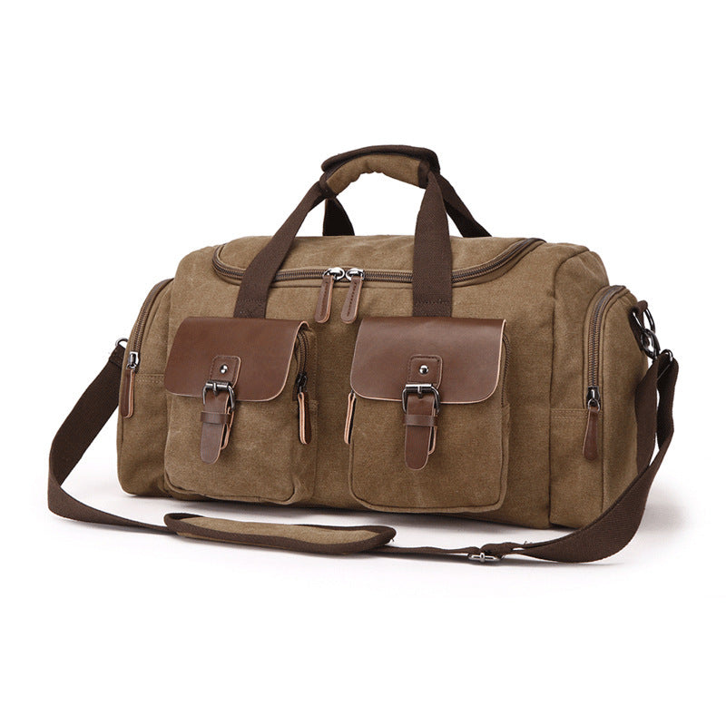 European & American Style Canvas Travel Portable Bag