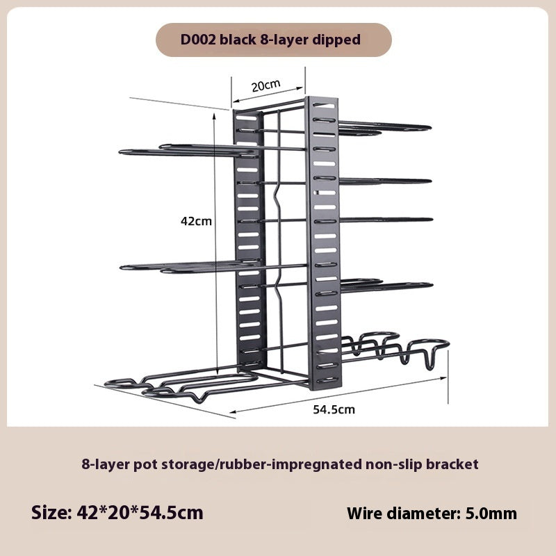 Ezzilife Foldable Kitchen Rack, Multi-Use & Compact
