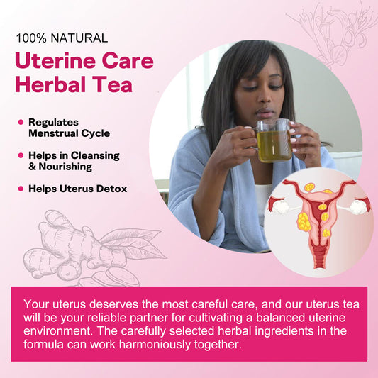 Wholesale Uterine Care Herbal Tea Herbal Supplement OEM ODM Women's Herbal Wellness Tea Daily Nourishment Balance Support GMP COA HALAL