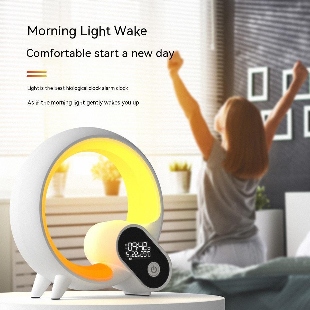 Ezzilife Sunrise Wake-Up Alarm Clock