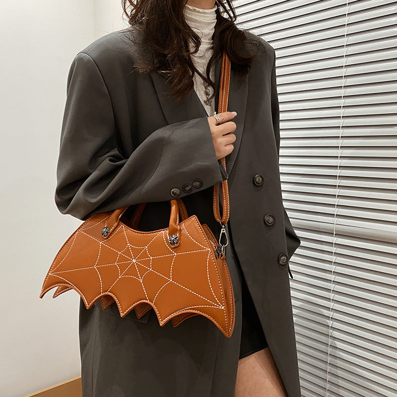 Spider Web Shoulder Bag, Halloween Style Crossbody