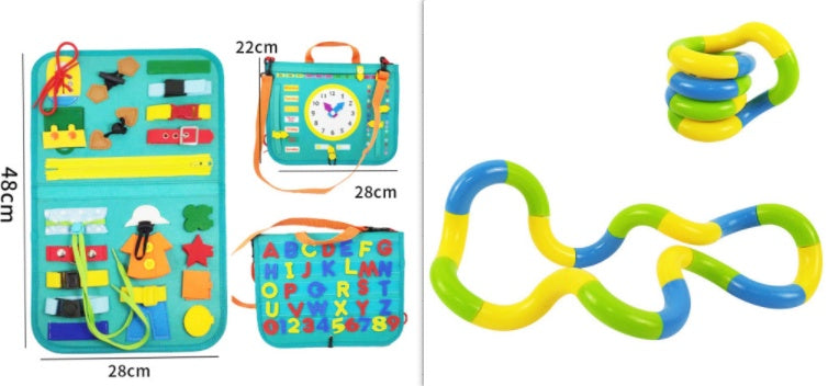Baby Busy Book – Fun Educational Toy for Little Learners