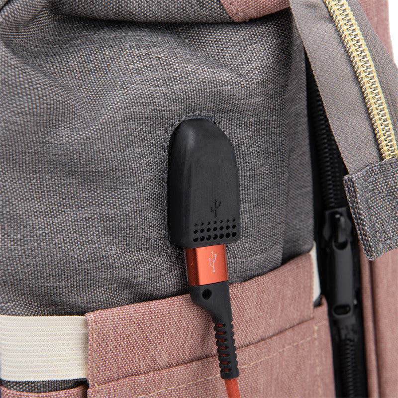 Crib Backpack – Multi-Function Nappy Bag for Moms