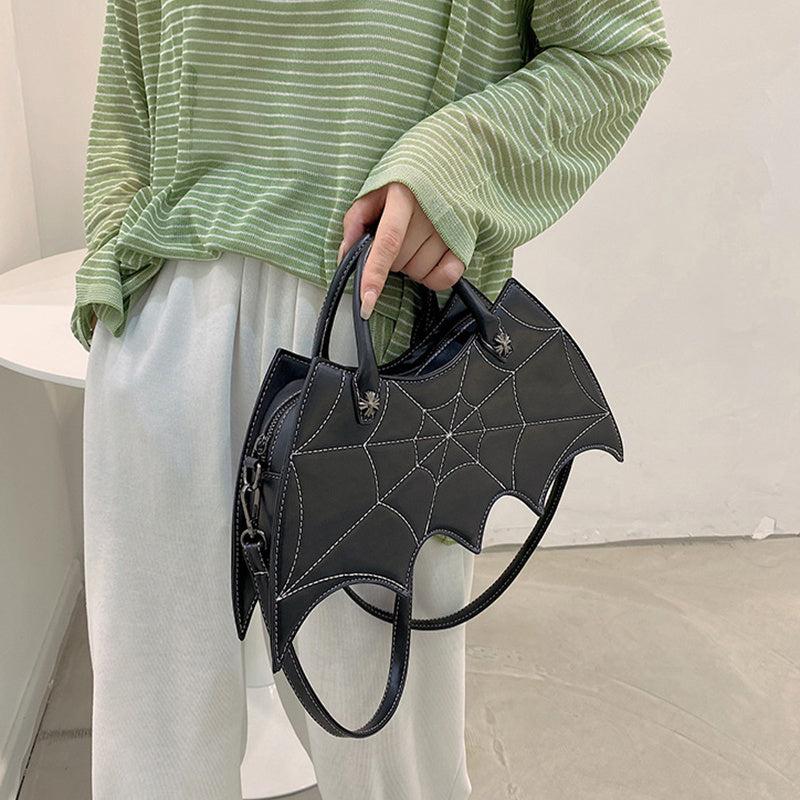 Spider Web Shoulder Bag, Halloween Style Crossbody