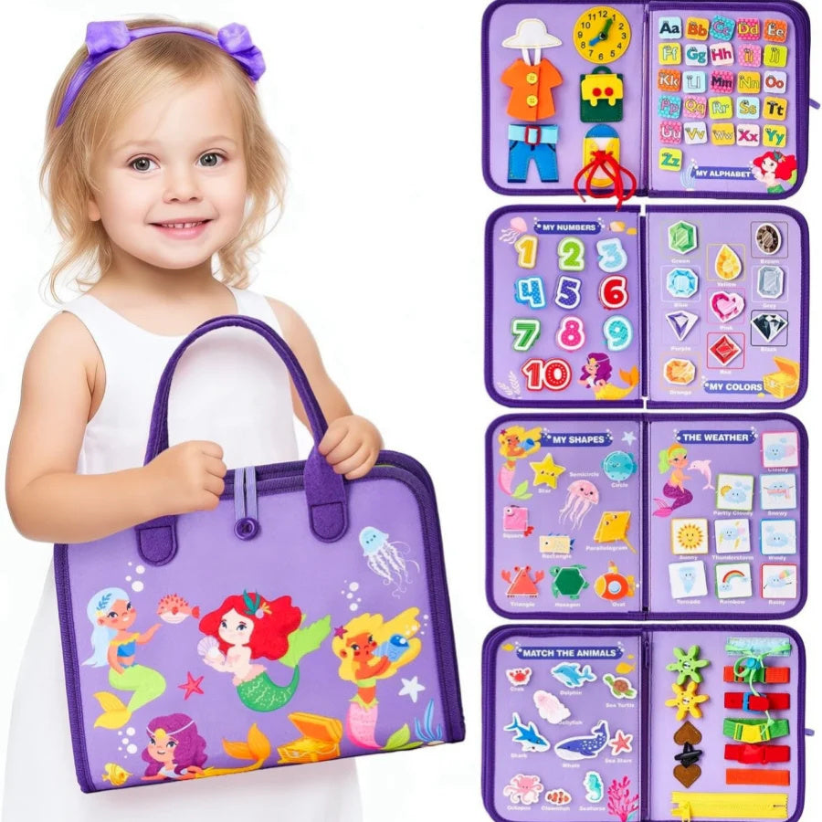 Baby Busy Book – Fun Educational Toy for Little Learners