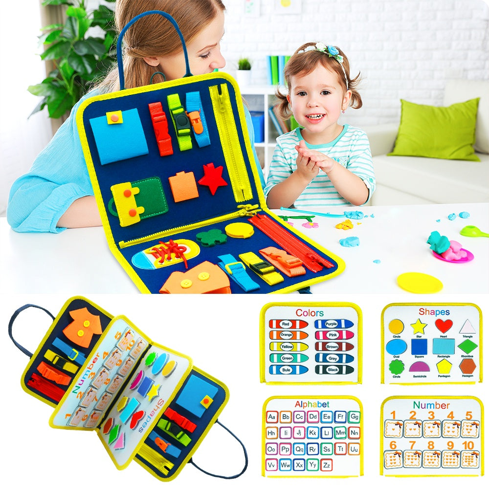 Baby Busy Book – Fun Educational Toy for Little Learners