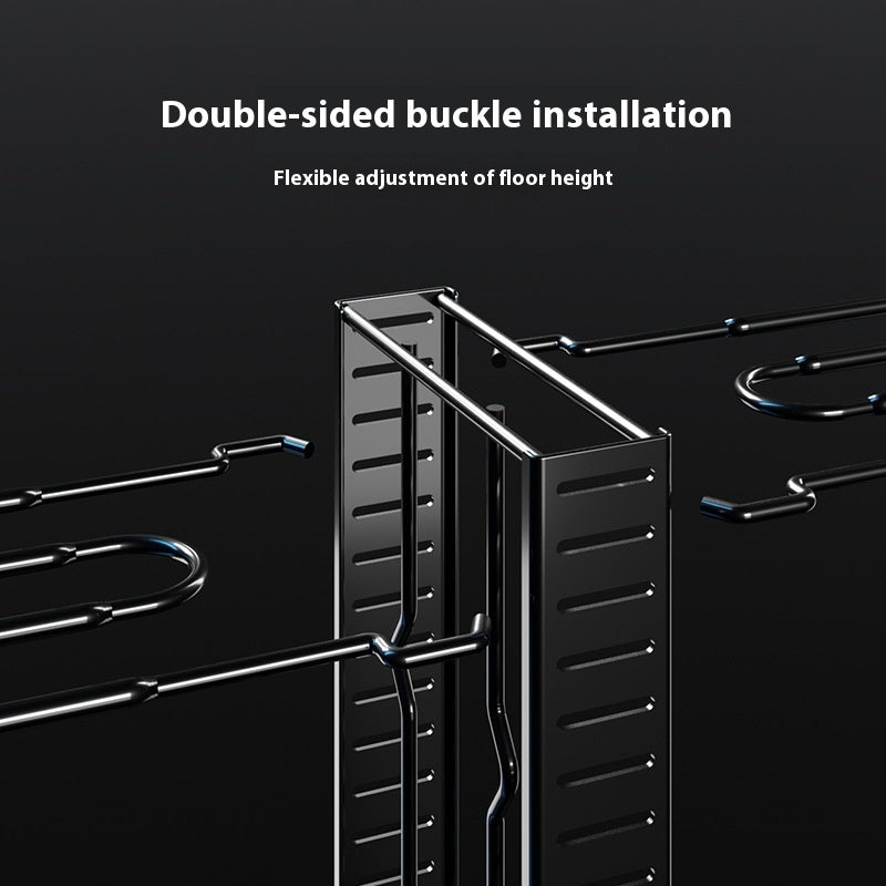 Ezzilife Foldable Kitchen Rack, Multi-Use & Compact