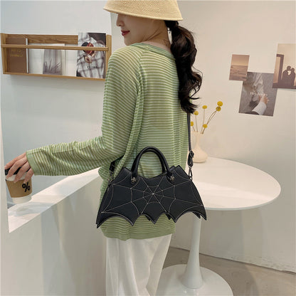Spider Web Shoulder Bag, Halloween Style Crossbody
