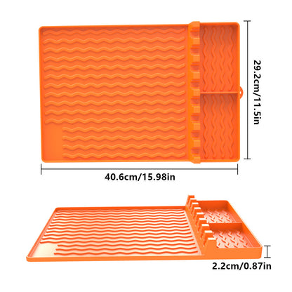 Oven Silicone Baking Tray Dustproof Cleaning Pad Barbecue Protective Pad Kitchen Gadgets