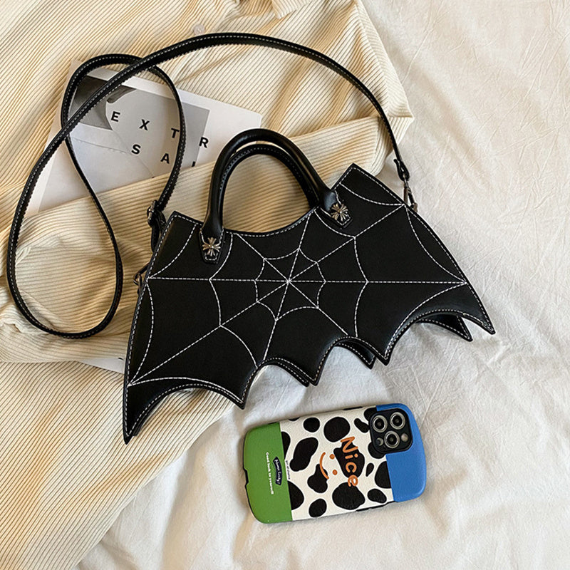 Spider Web Shoulder Bag, Halloween Style Crossbody