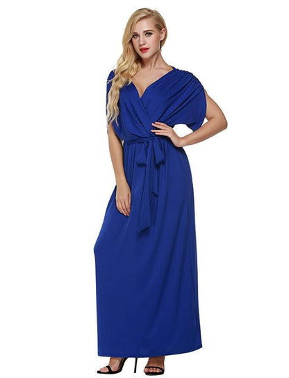 Big Size Elegant Women Long Dresses