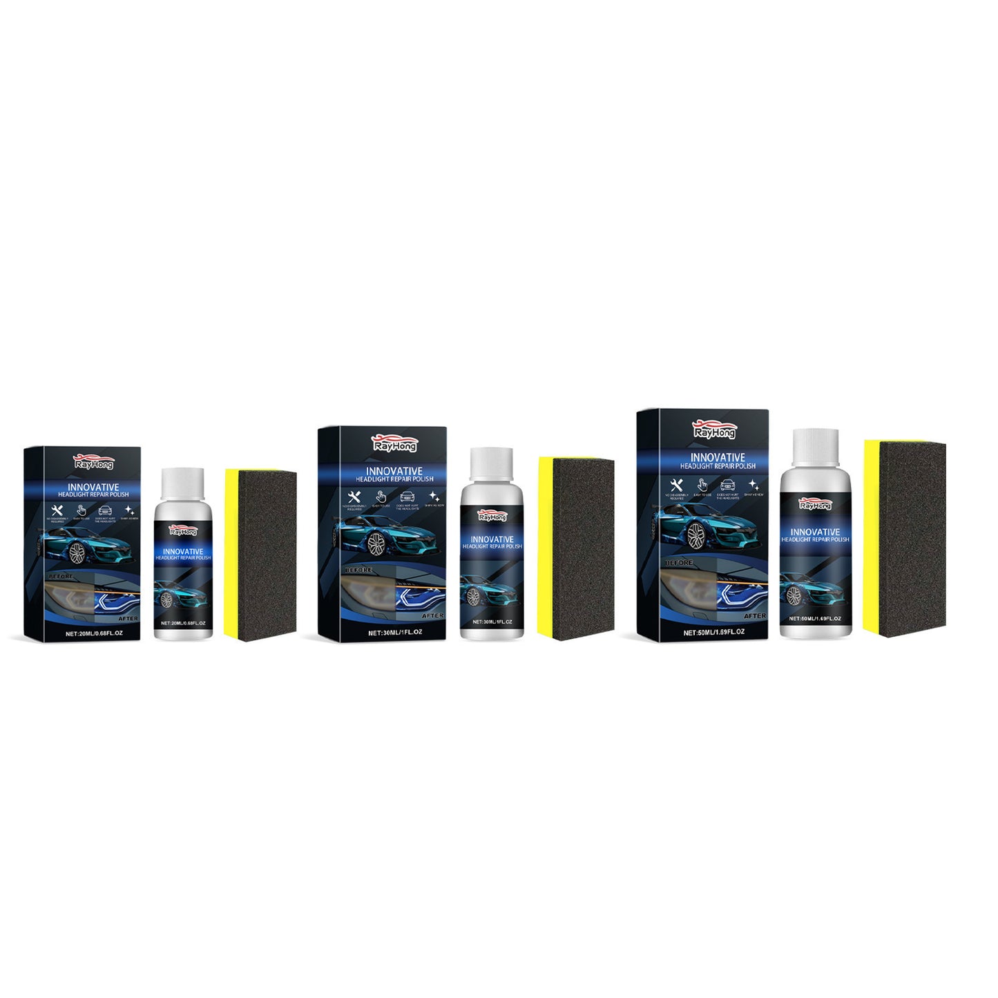 Car Headlight Care Solution Renovation Care Solution