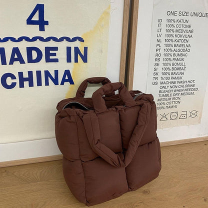 Padded Jacket Bag – Fashionable & Spacious Tote