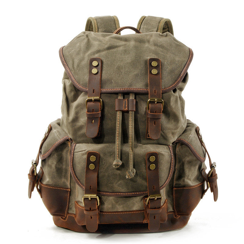 Durable & Wear Resistant Canvas Backpack Bag