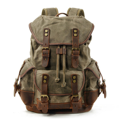 Durable & Wear Resistant Canvas Backpack Bag