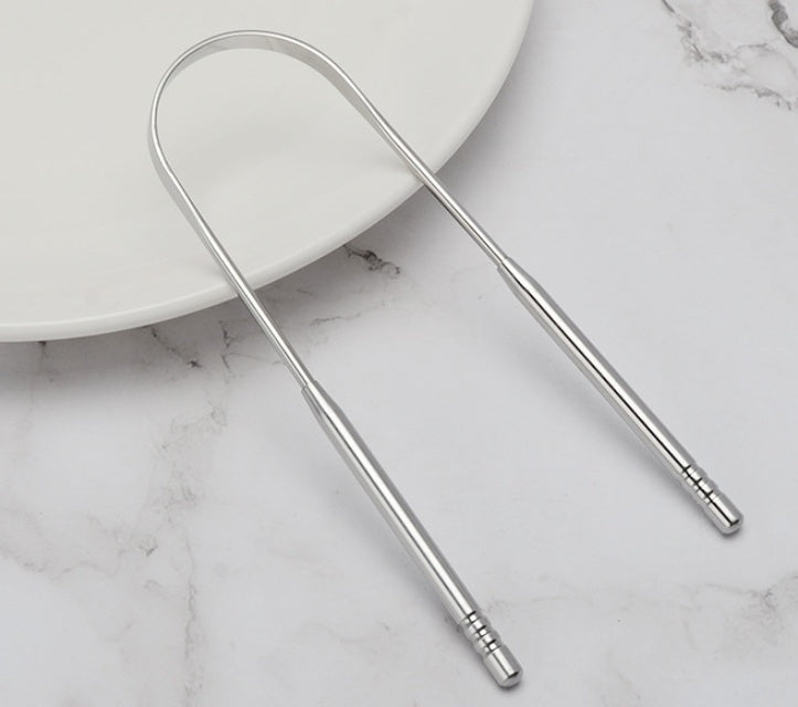 Tongue cleaning scrape