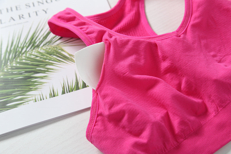 Fashionable Beauty Back Yoga Fitness Exercise Refreshing Breast Wrap Underwear