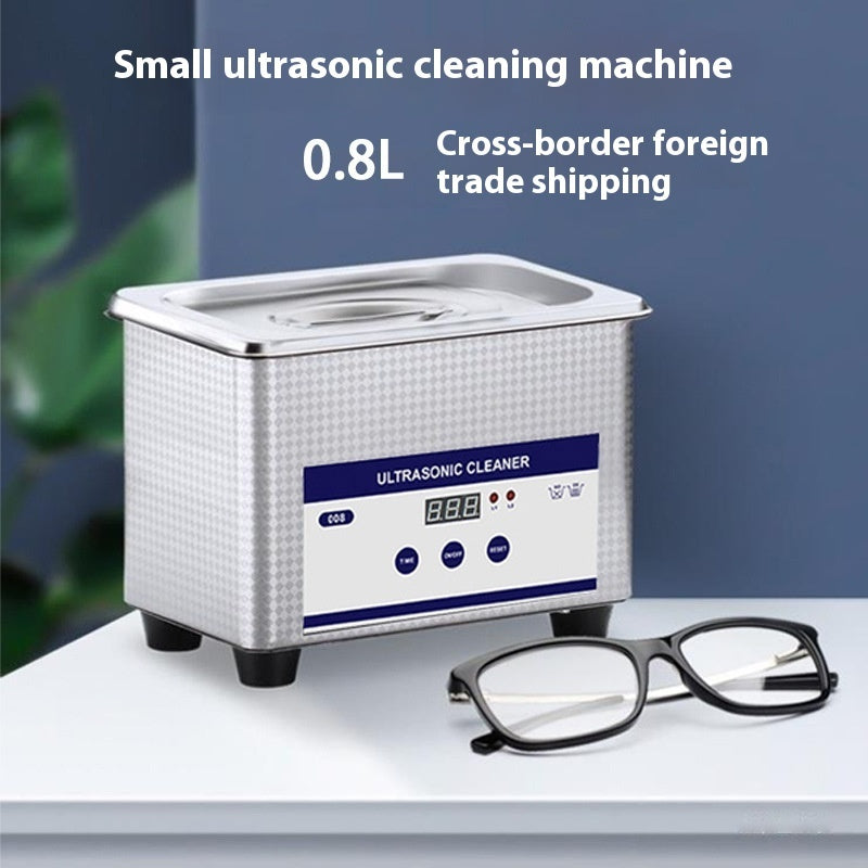 Household Small Ultrasonic Cleaning Machine Jewelry Glasses Cleaning Machine