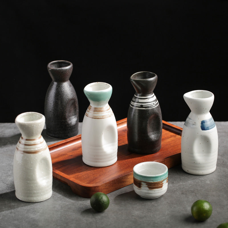 Creative Japanese Household Ceramic Baijiu Pot