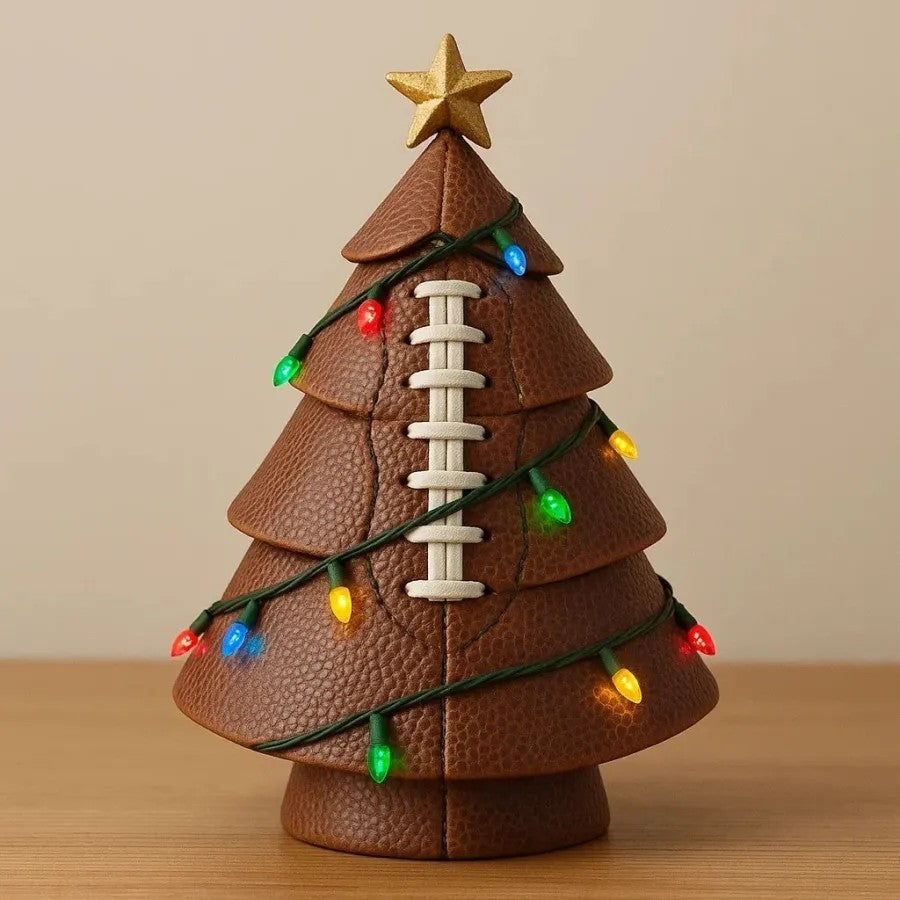 Christmas Decoration Football Christmas Tree