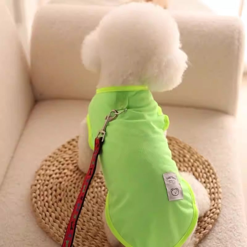 Thin Summer Clothing Teddy Pet Clothes Vest