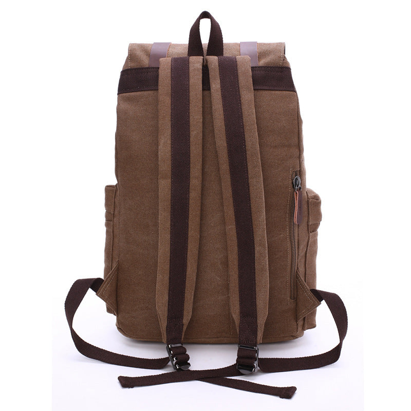 Unisex Casual  Retro Canvas Shoulder Bag
