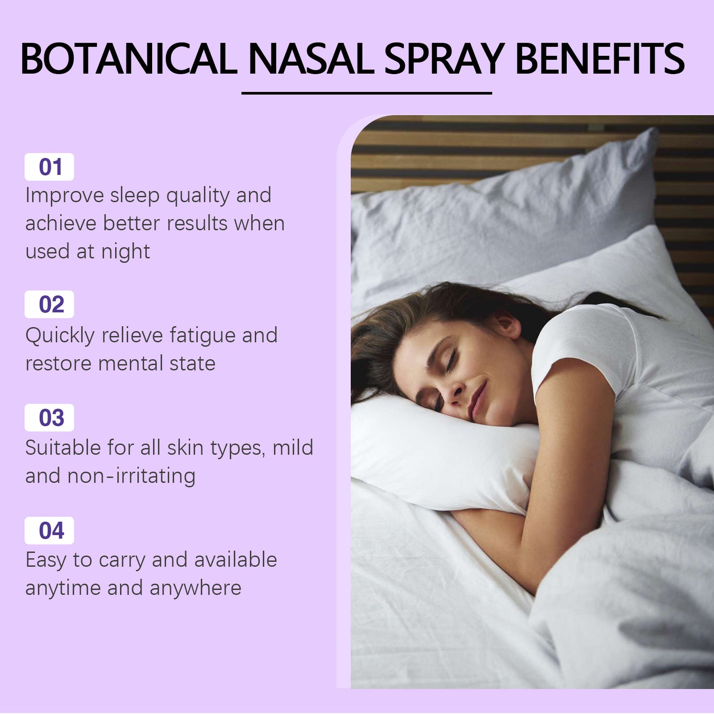 Lavender Essential Oil Care Spray Care Night