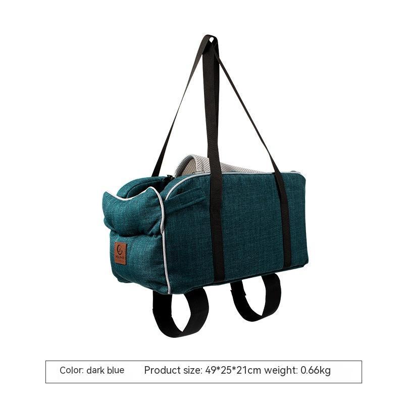 Travel Pet Seat Bag – Secure & Cozy for On-the-Go Adventures