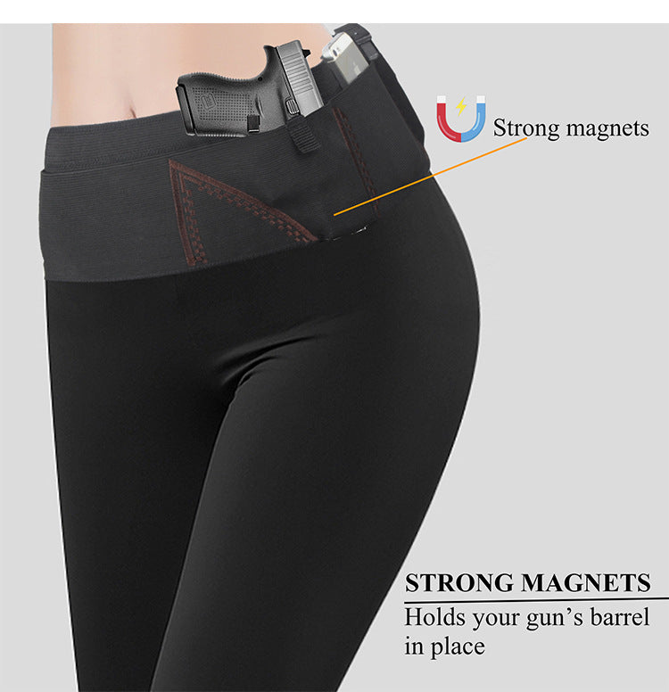 Outdoor sports women's waist holster embroidery