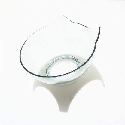 Ezzilife Raised Cat Food Bowl – Protects Neck & Spine
