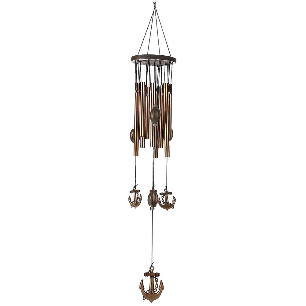 Retro home brass wind chimes