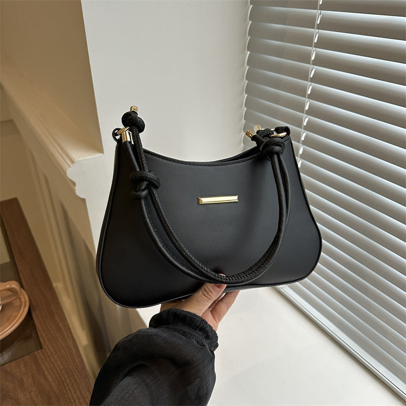 High Elegant Small Square End Armpit Bag for Women