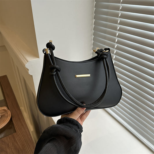 High Elegant Small Square End Armpit Bag for Women