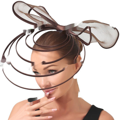 Racing Festival Fashion High-end Top Hat Hair Accessories