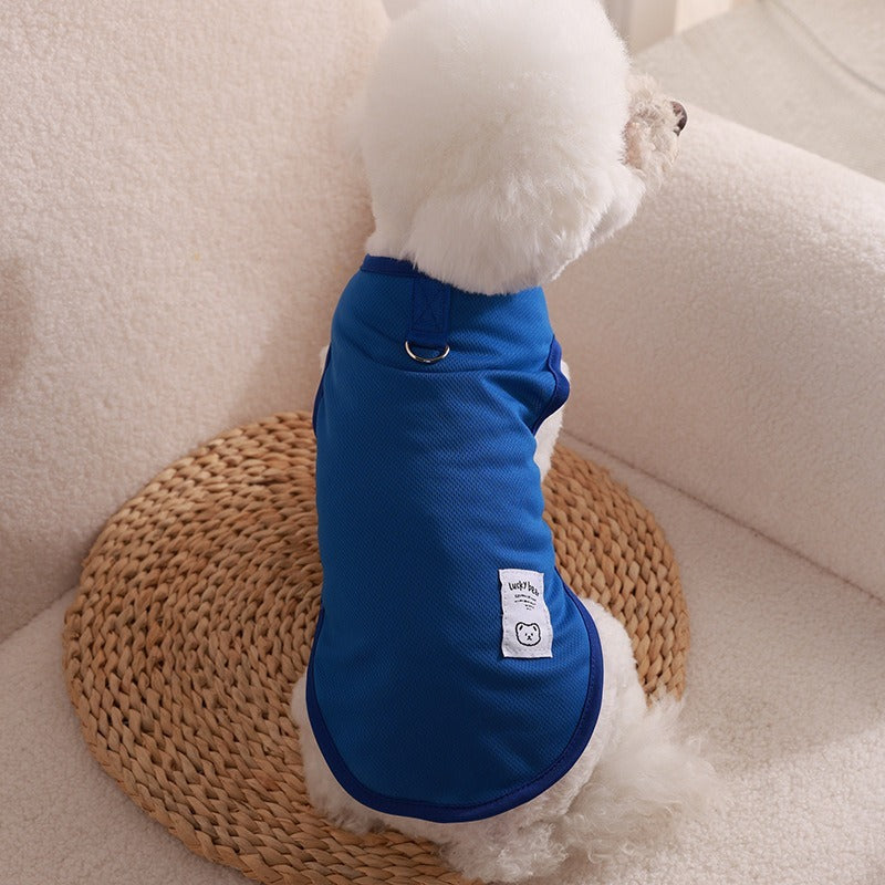 Thin Summer Clothing Teddy Pet Clothes Vest