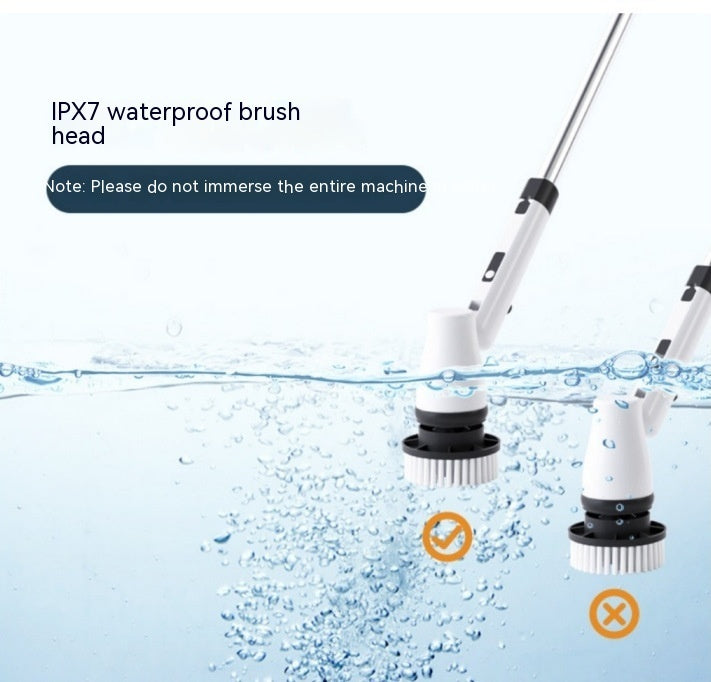 Electric Scrub Brush – 7-in-1 Bathroom & Floor Cleaner