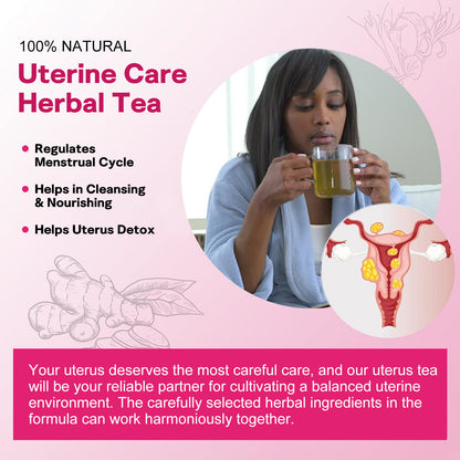 Wholesale Uterine Care Herbal Tea Herbal Supplement OEM ODM Women's Herbal Wellness Tea Daily Nourishment Balance Support GMP COA HALAL