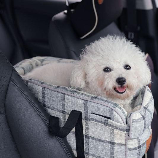 Travel Pet Seat Bag – Secure & Cozy for On-the-Go Adventures