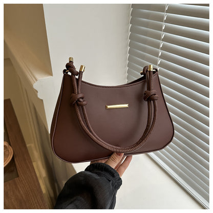 High Elegant Small Square End Armpit Bag for Women