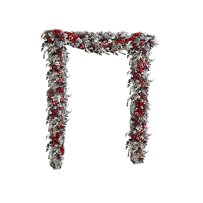 Christmas Decoration Garland Wall Hanging Door Curtain Home