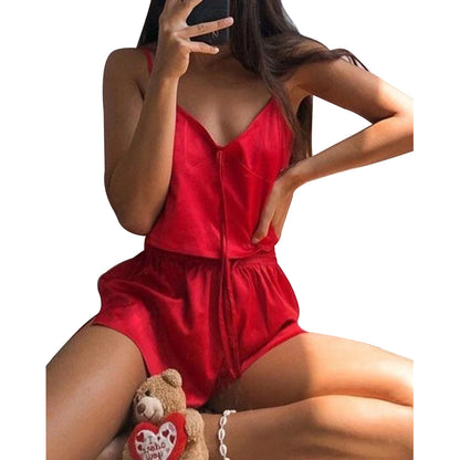 Sling Shorts Casual Home Two-piece Women's Clothing