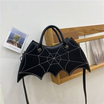 Spider Web Shoulder Bag, Halloween Style Crossbody