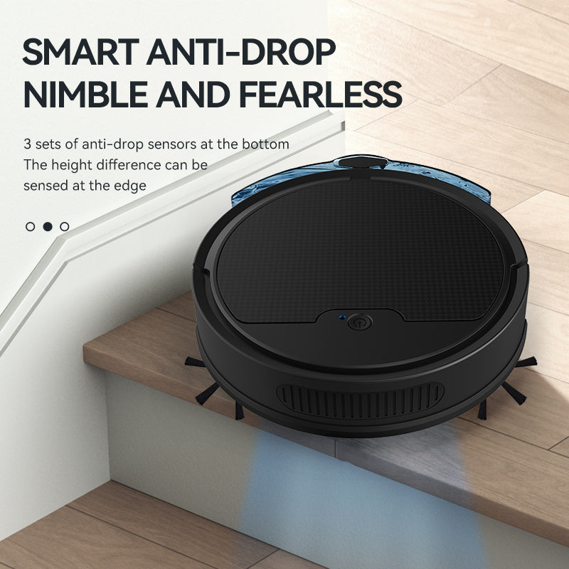 Smart Robot Vacuum – App Control, Large Tank & Strong Suction