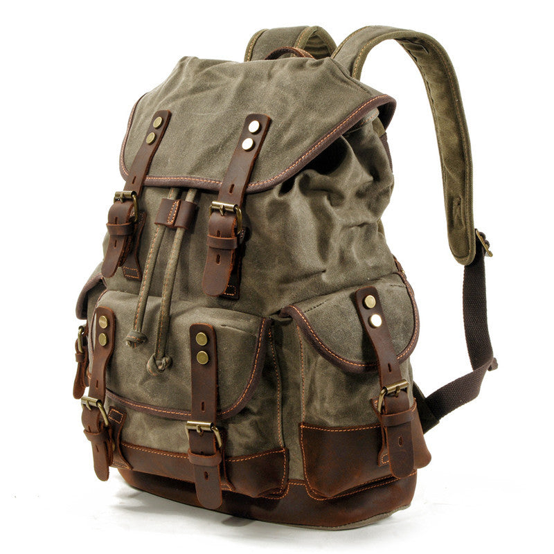 Durable & Wear Resistant Canvas Backpack Bag