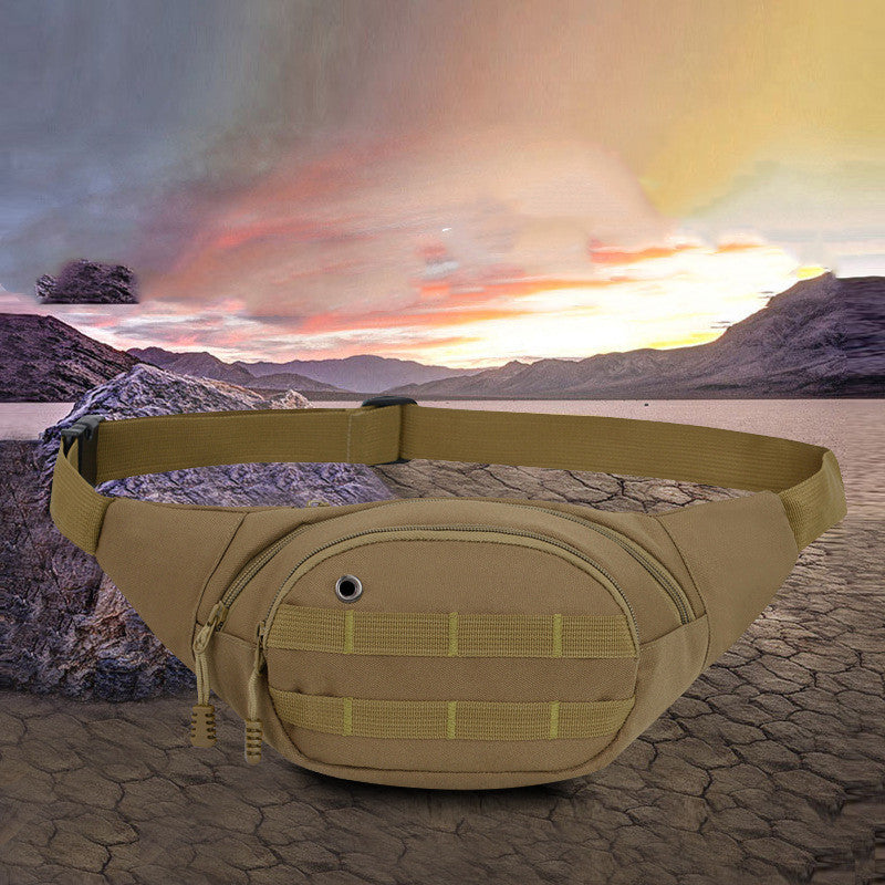 Function Large Capacity Outdoor Sports Waist Bag Camouflage Men Outdoor Pocket