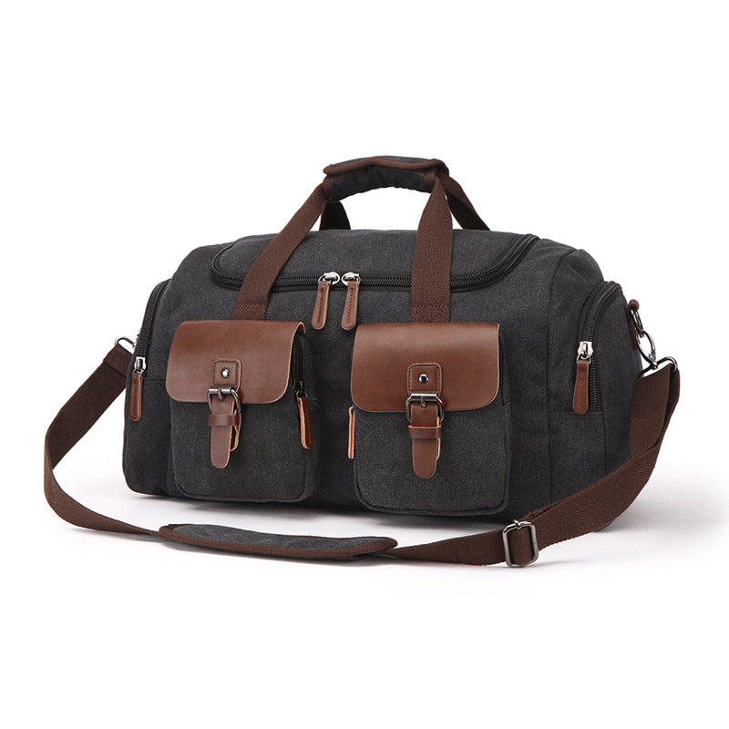 European & American Style Canvas  Travel Portable Bag